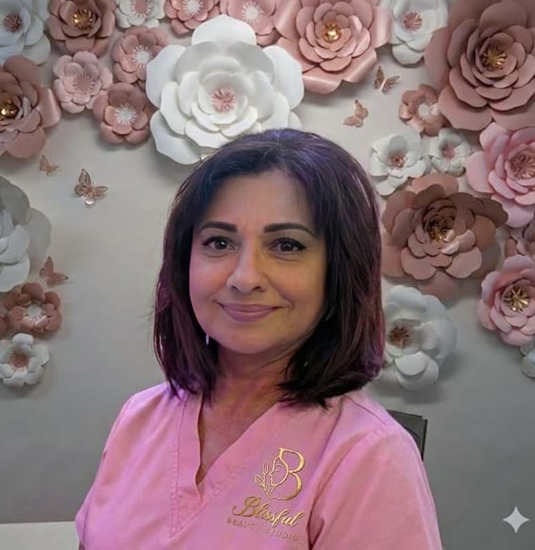 Samarna, owner of Blissful Beauty Studio